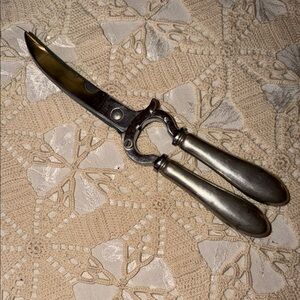 Pewter Scissors made in Italy